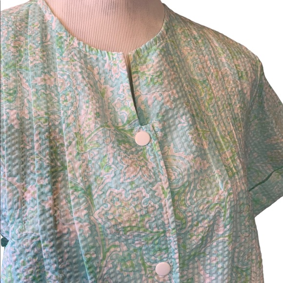 Miss Elaine House Dress Size S - Picture 3 of 9